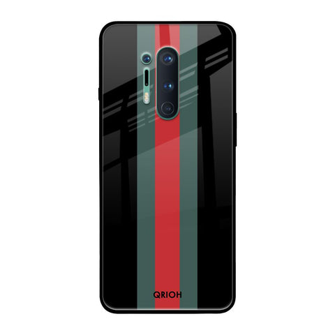 Vertical Stripes Glossy Case for OnePlus 8 Pro