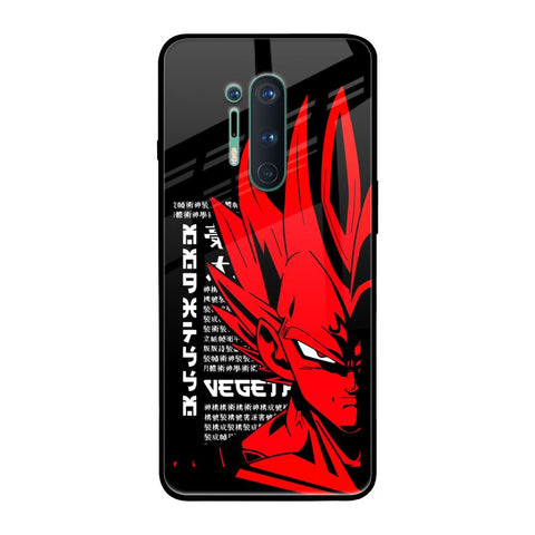 Red Vegeta Glossy Case for OnePlus 8 Pro