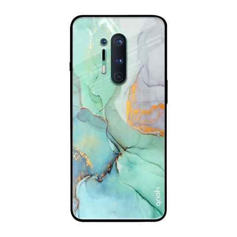 Green Marble Glossy case for OnePlus 8 Pro