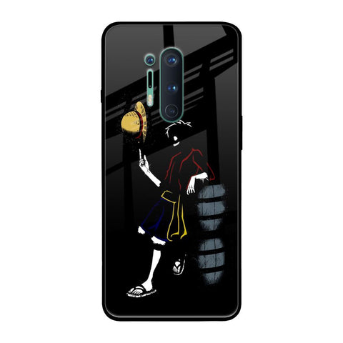 Luffy Line Art Glossy Case for OnePlus 8 Pro