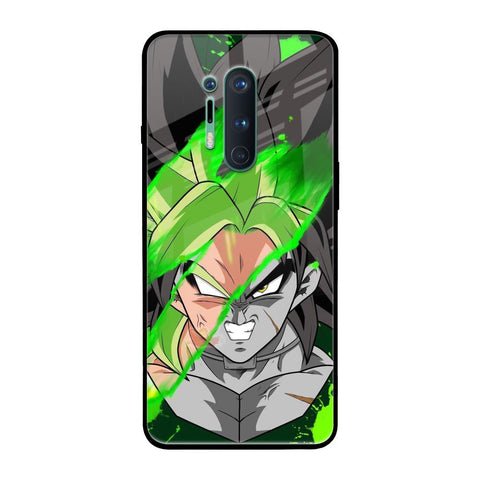 Anime Green Splash Glossy Case for OnePlus 8 Pro