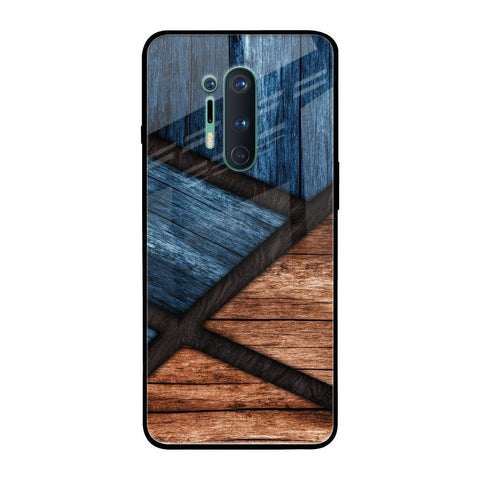 Wooden Tiles Glossy Case for OnePlus 8 Pro