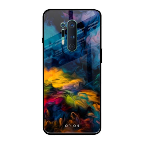 Multicolor Oil Painting Glossy Case for OnePlus 8 Pro