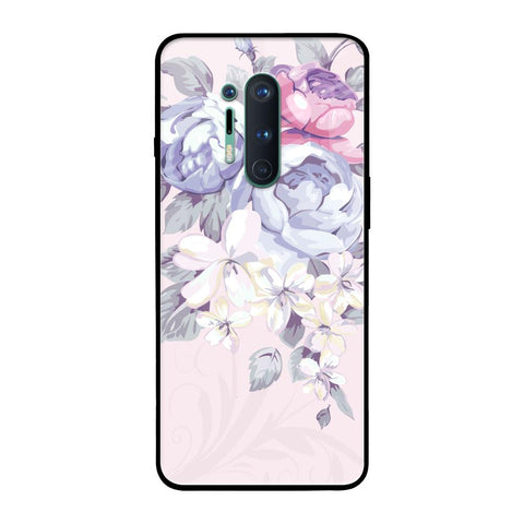 Elegant Floral Glossy case for OnePlus 8 Pro