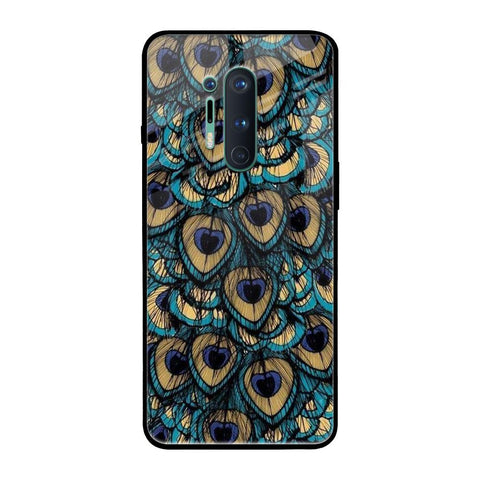Peacock Feathers Glossy case for OnePlus 8 Pro