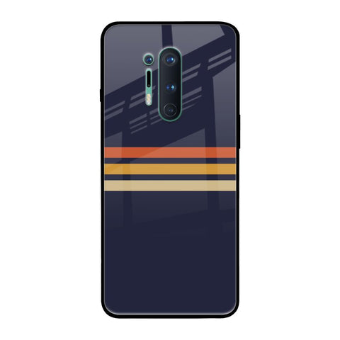 Tricolor Stripes Glossy Case For OnePlus 8 Pro