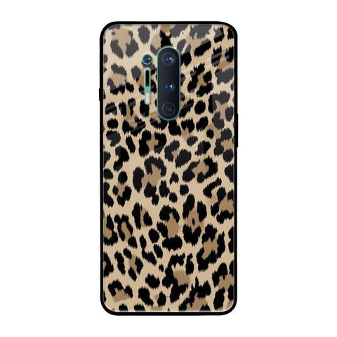 Leopard Seamless Glossy Case For OnePlus 8 Pro
