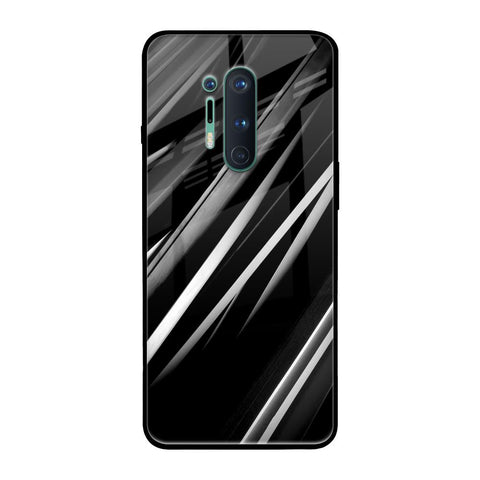 Black & Grey Gradient Glossy Case For OnePlus 8 Pro