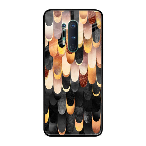 Bronze Abstract Glossy Case for OnePlus 8 Pro