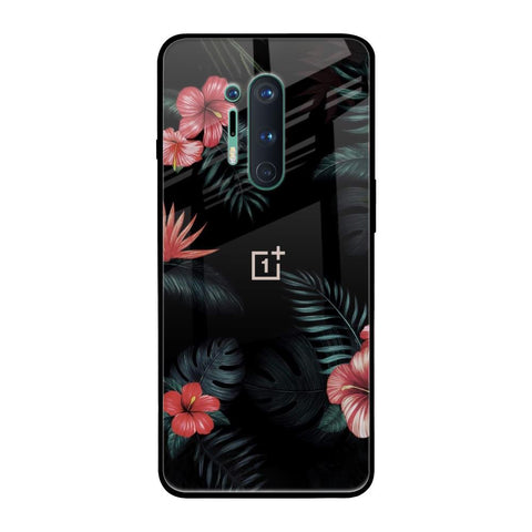 Tropical Art Flower Glossy Case for OnePlus 8 Pro