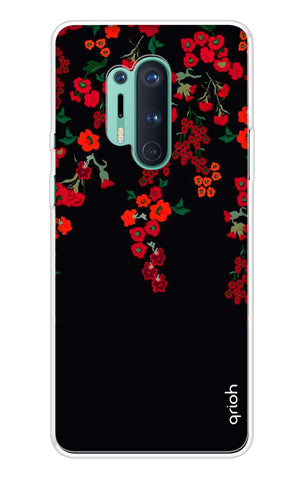 Floral Deco Soft Cover For OnePlus 8 Pro