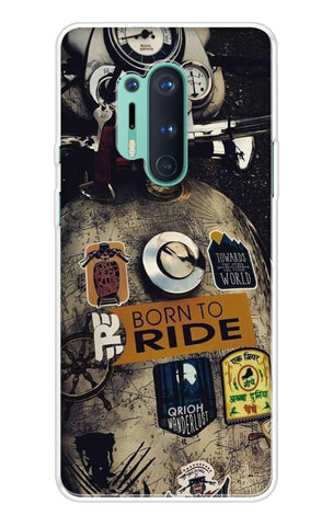 Ride Mode On Soft Cover for OnePlus 8 Pro