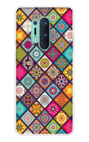 Multicolor Mandala Soft Cover for OnePlus 8 Pro