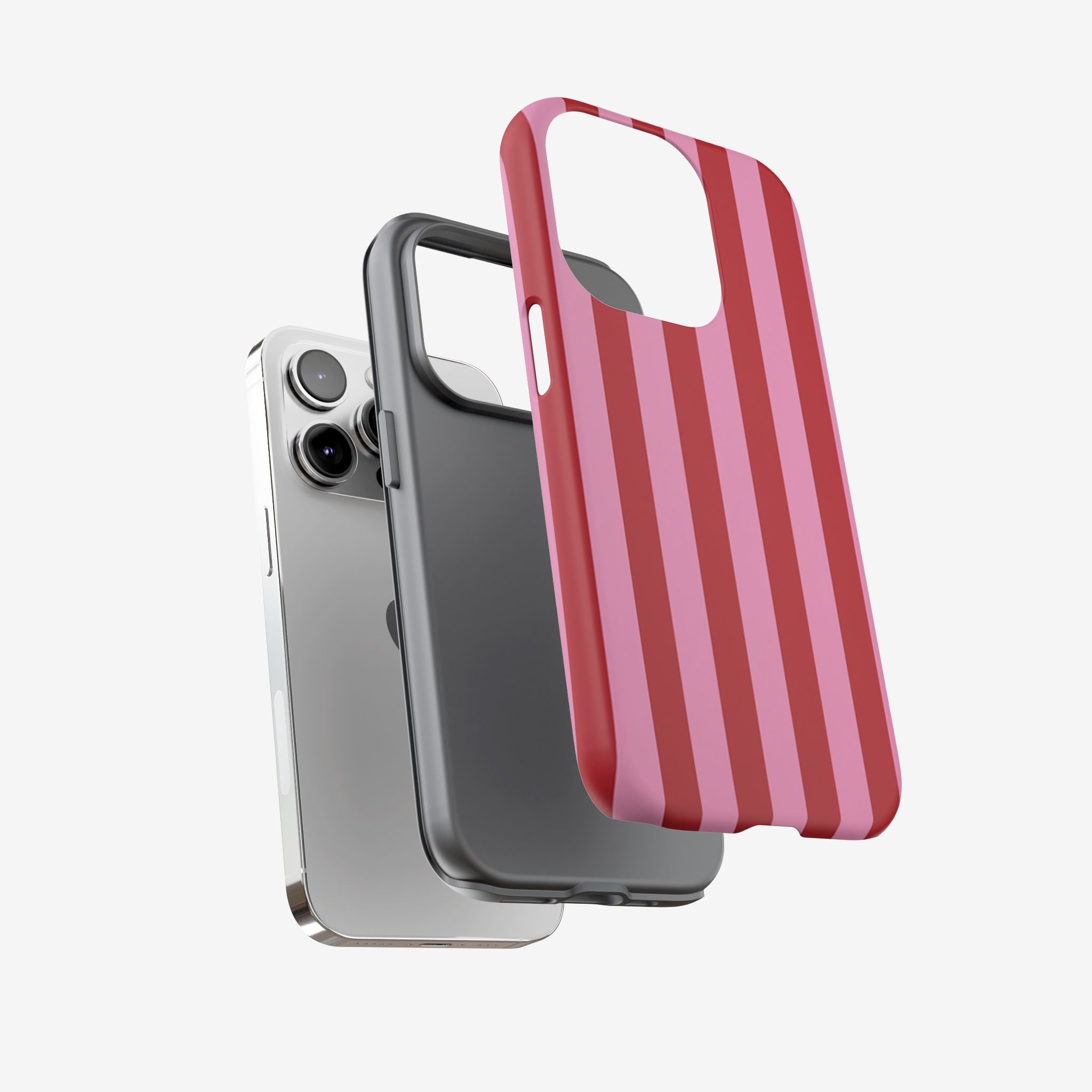 Rose Stripes Tough Case  Available For All iPhone Models