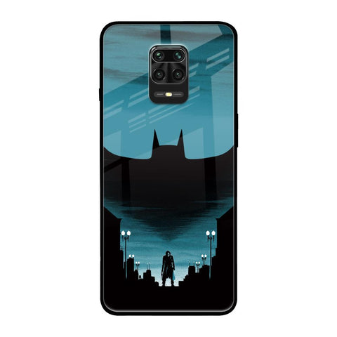Cyan Bat Glossy Case for Redmi Note 9 Pro Max
