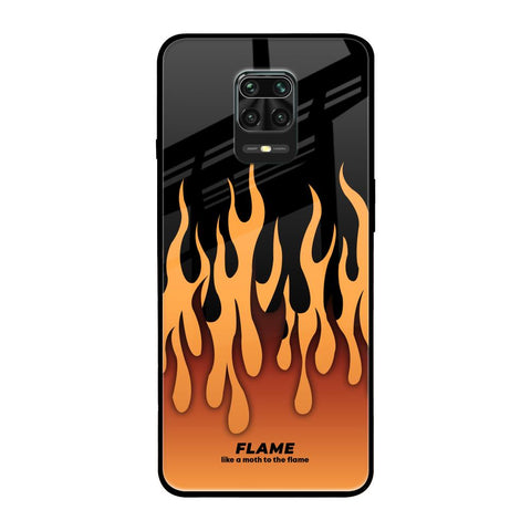 Fire Flame Glossy Case for Redmi Note 9 Pro Max