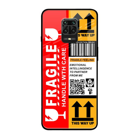 Handle With Care Glossy Case for Redmi Note 9 Pro Max