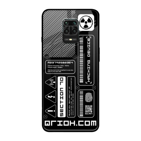 Futuristic Art Glossy Case for Redmi Note 9 Pro Max