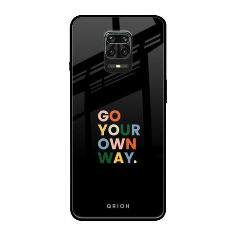 Go Your Own Way Glossy Case for Redmi Note 9 Pro Max