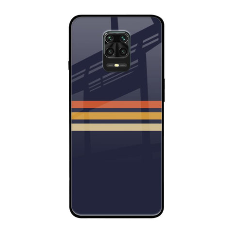 Tricolor Stripes Glossy Case For Redmi Note 9 Pro Max