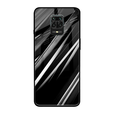 Black & Grey Gradient Glossy Case For Redmi Note 9 Pro Max