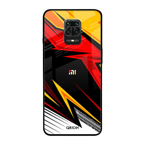 Race Jersey Pattern Glossy Case For Redmi Note 9 Pro Max