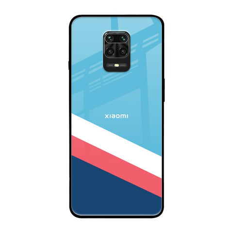 Pink & White Stripes Glossy Case For Redmi Note 9 Pro Max