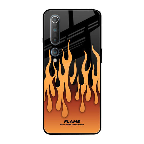 Fire Flame Glossy Case for Xiaomi Mi 10