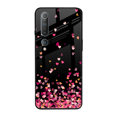 Heart Rain Fall Glossy Case For Xiaomi Mi 10
