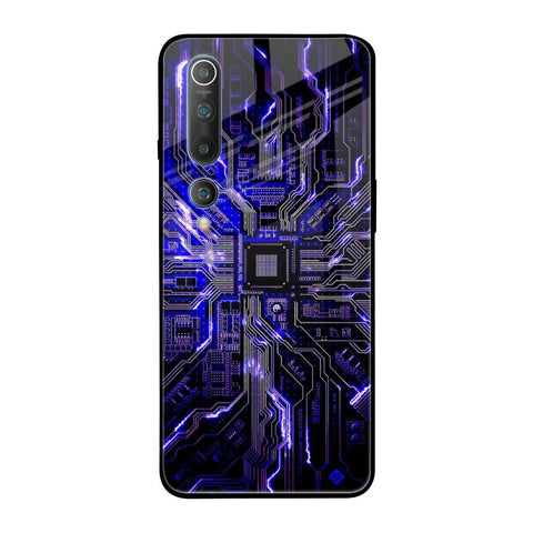 Techno Color Pattern Glossy Case For Xiaomi Mi 10