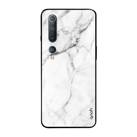 Modern White Marble Glossy case for Xiaomi Mi 10