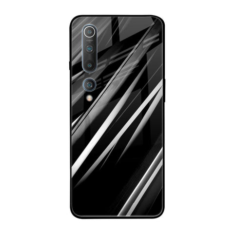 Black & Grey Gradient Glossy Case For Xiaomi Mi 10