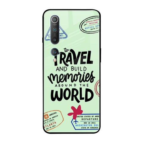 Travel Stamps Glossy Case for Xiaomi Mi 10 Pro