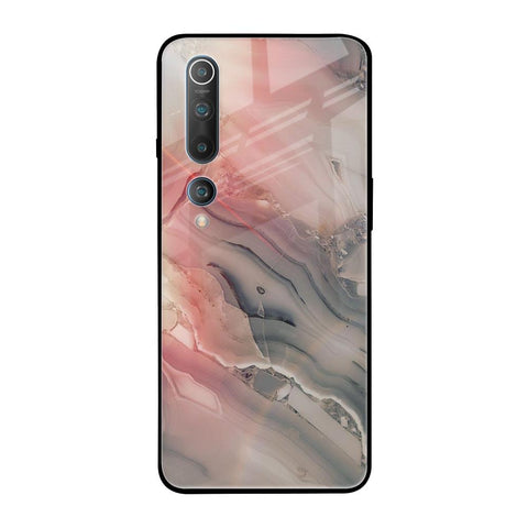 Pink And Grey Marble Glossy Case For Xiaomi Mi 10 Pro