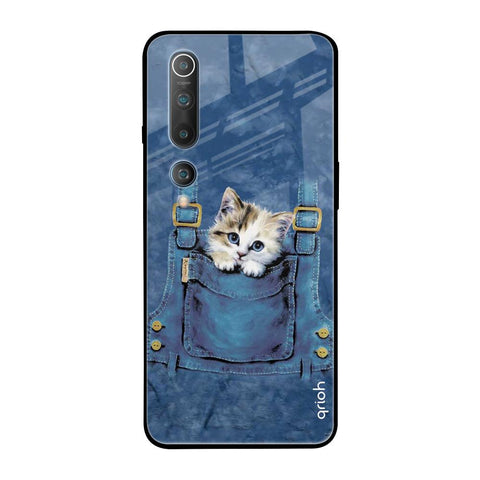 Kitty In Pocket Glossy Case For Xiaomi Mi 10 Pro
