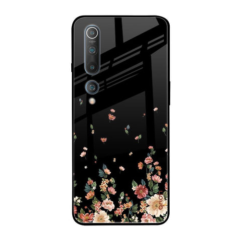 Floating Floral Print Glossy Case for Xiaomi Mi 10 Pro