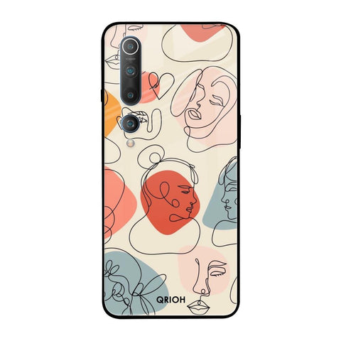 Abstract Faces Glossy Case for Xiaomi Mi 10 Pro