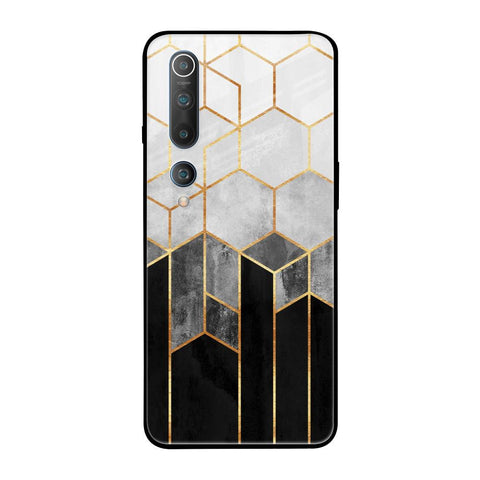 Tricolor Pattern Glossy Case for Xiaomi Mi 10 Pro
