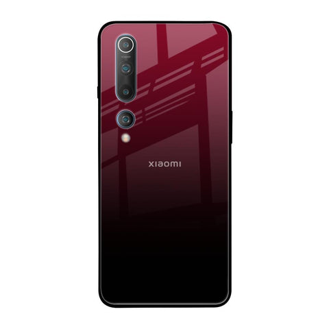 Wine Red Glossy Case For Xiaomi Mi 10 Pro