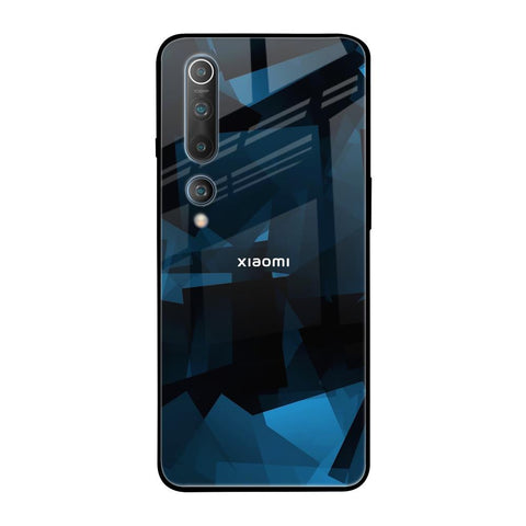 Polygonal Blue Box Glossy Case For Xiaomi Mi 10 Pro