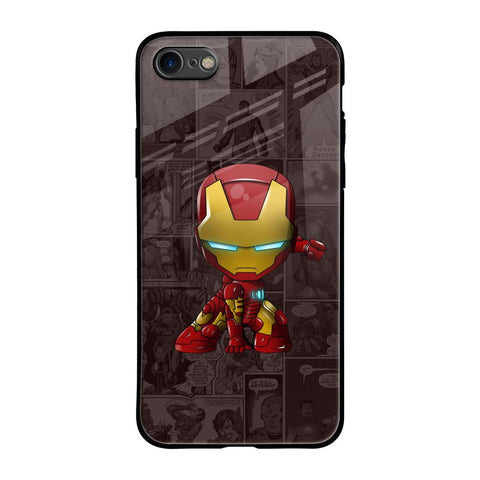 Angry Baby Super Hero Glossy Case for iPhone SE 2020