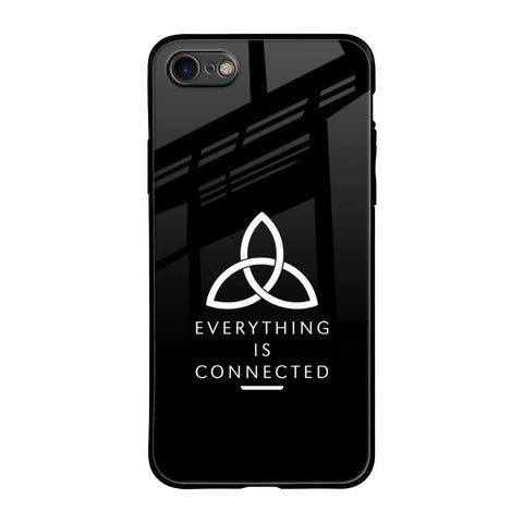 Everything Is Connected Glossy Case for iPhone SE 2020