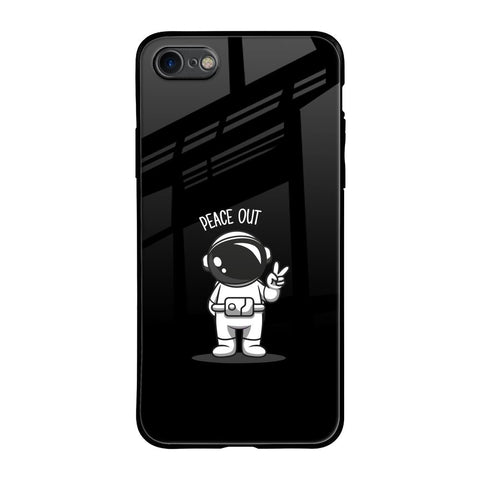 Peace Out Astro Glossy Case for iPhone SE 2020