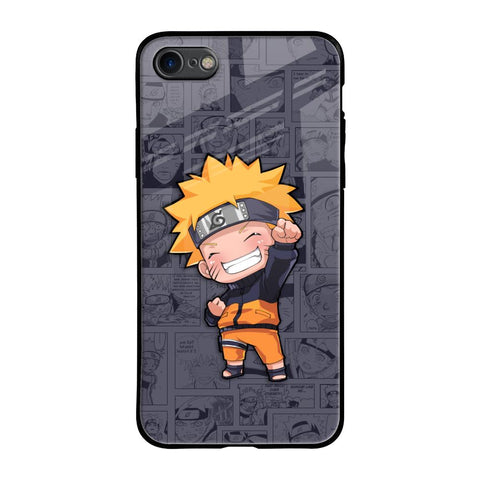 Orange Chubby Glossy Case for iPhone SE 2020