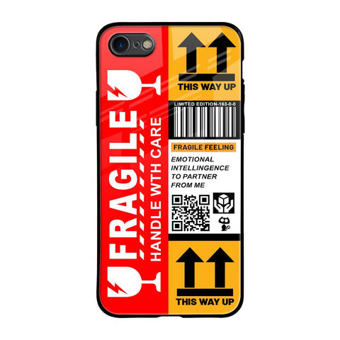 Handle With Care Glossy Case for iPhone SE 2020