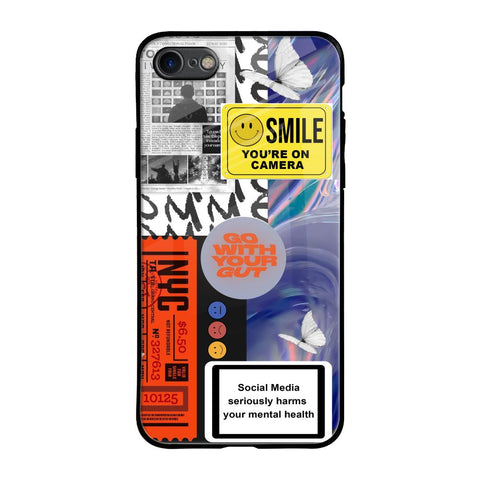 Smile for Camera Glossy Case for iPhone SE 2020