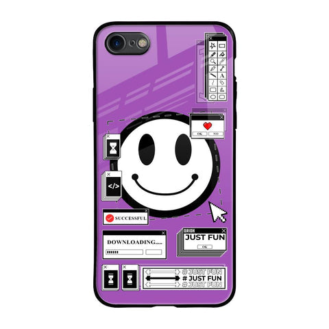 Code with Smile Glossy Case for iPhone SE 2020