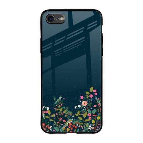 Small Garden Glossy Case For iPhone SE 2020