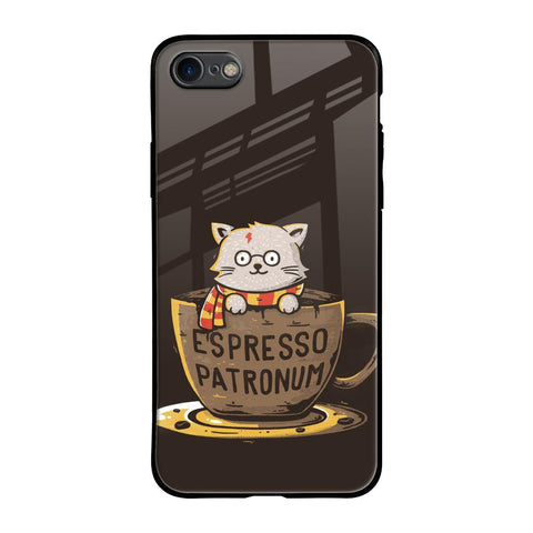 Tea With Kitty Glossy Case For iPhone SE 2020