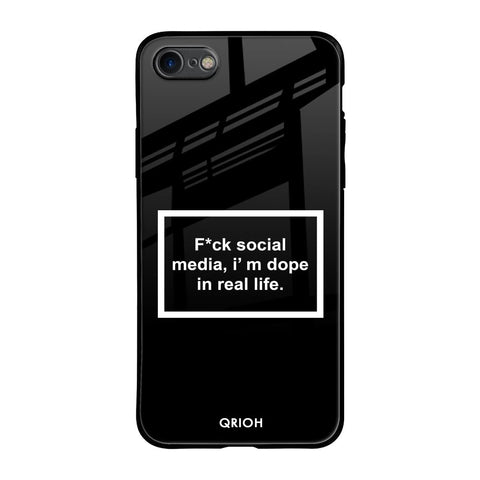 Dope In Life Glossy Case for iPhone SE 2020